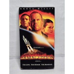 Armageddon (VHS, 1998) Bruce Willace